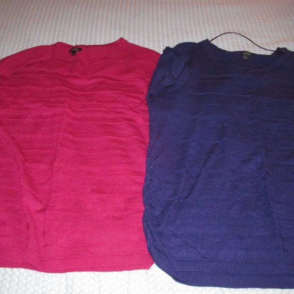 Women's Apt 9 sweater tops - size 1X - Picture 1 of 5